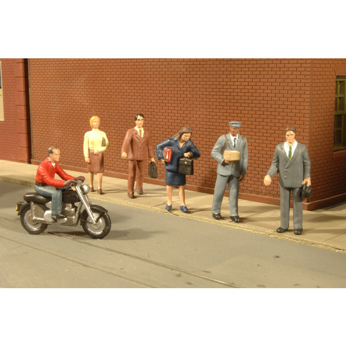 O City People w/Motorcycle/6pc