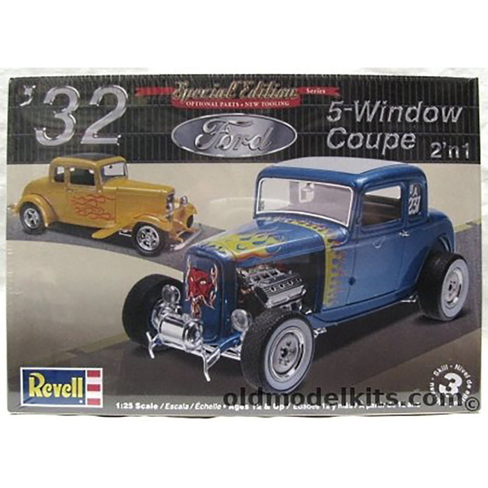32 Ford 5-Window Coupe 1/25