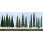 BULK EVERGREENS 2.5'' to 6'' SCENIC N to HO-scale: pine coni