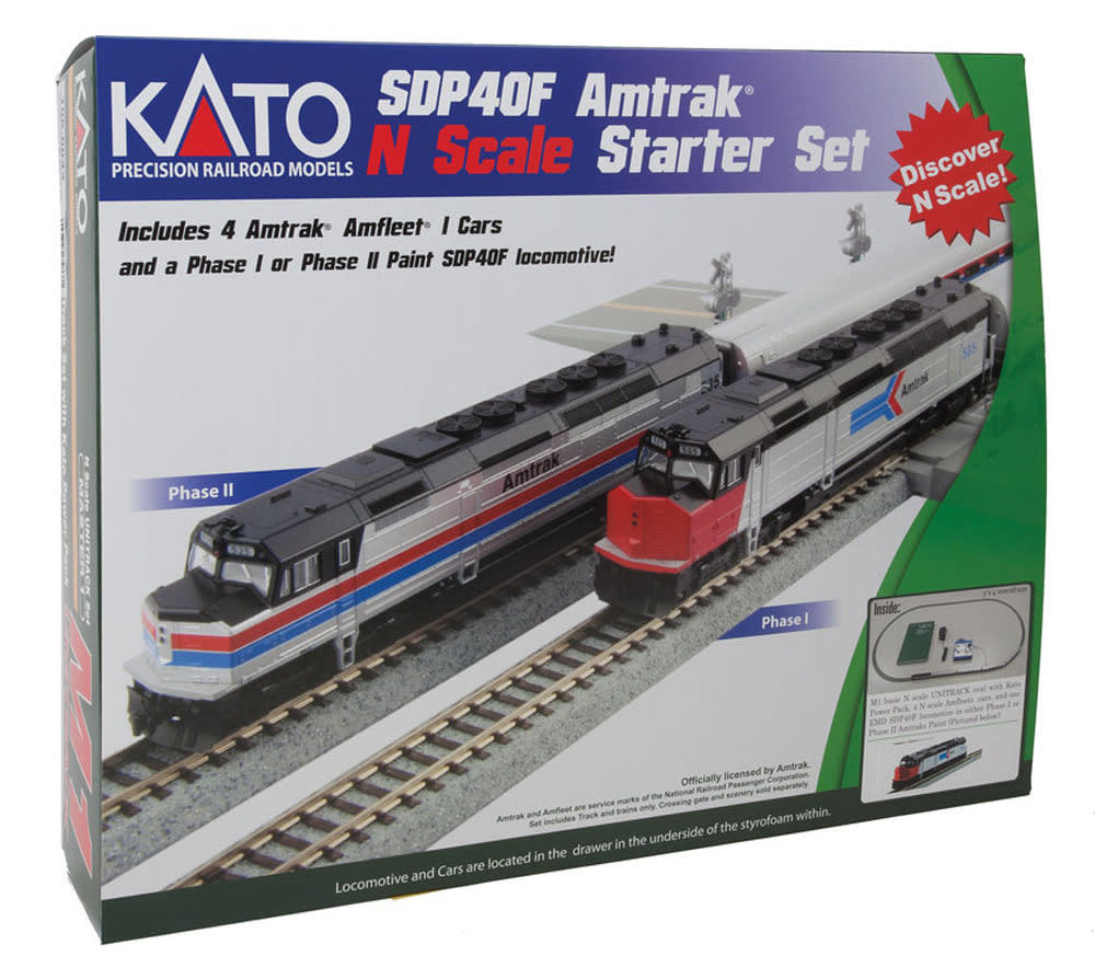 Kato U.S.A., N SDP40F Starter Set Phase I - Chicagoland Hobby