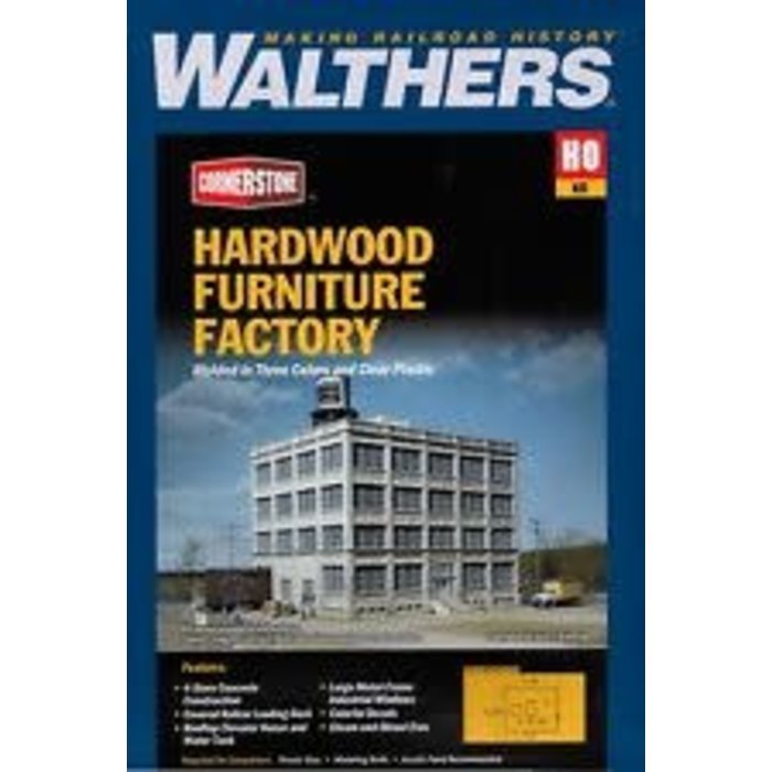 HO Hardwood Furniture Factory Kit