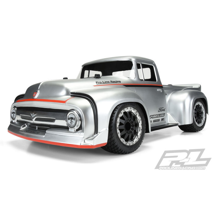1/10 1956 Ford F-100 clear body Pro-Touring street track