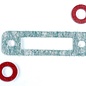 Exhaust header gasket (1)/ gaskets, pressure fitting (2) (for side exhaust engines only)