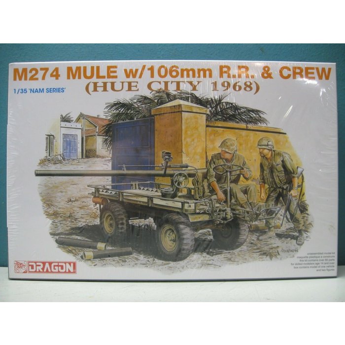 1:35 M274 Mule w/106mm R.R. & Crew