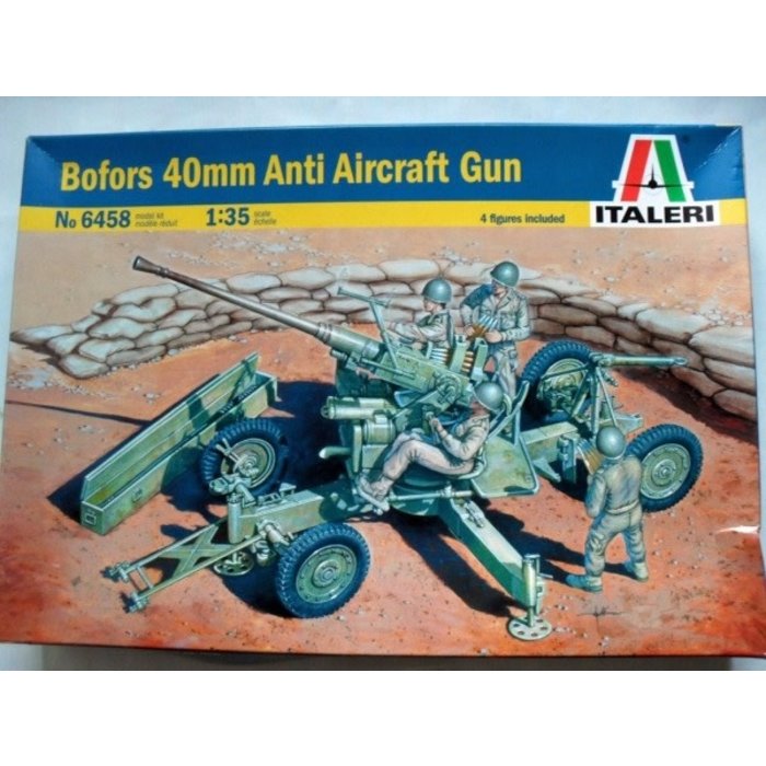 1:35 Bofors 40mm Anti Aircraft Gun