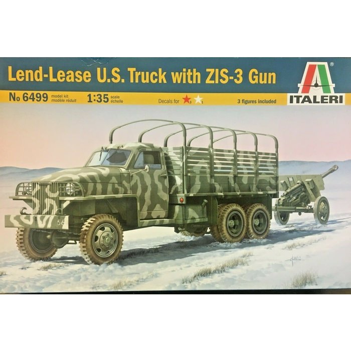 1:35 Lend-Lease U.S. Truck with ZIS-3  Gun