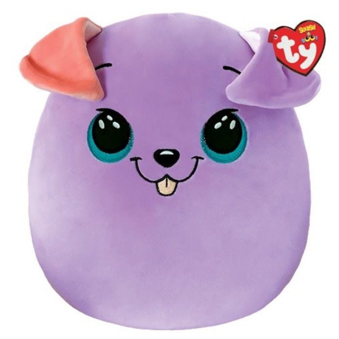 Squish-A-Boos / Bitsy the Purple Dog 10"