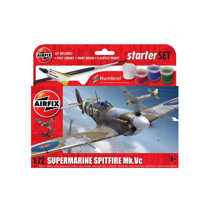 1:72 Starter Set Supermarine Spitfire MkVc