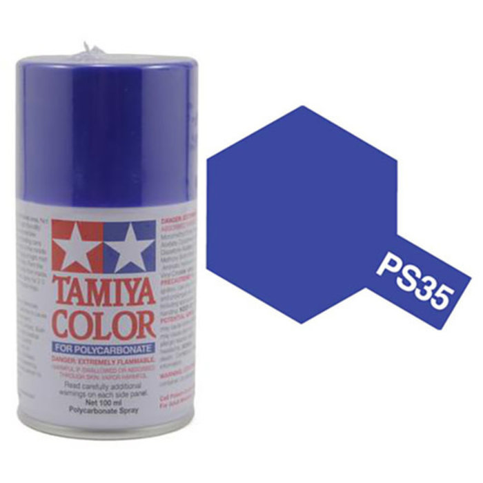 Polycarbonate PS-35 Blue Violet Spray 3 oz.