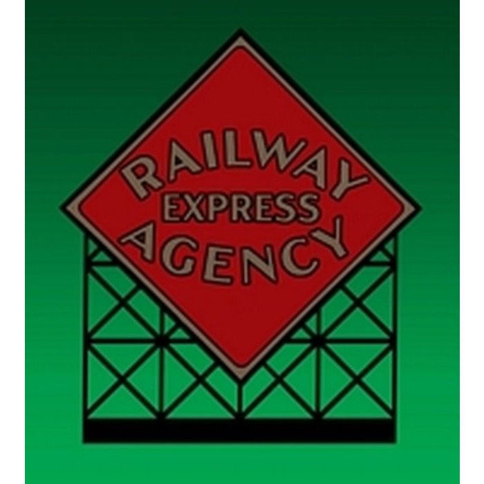 HO/O Railway Express Agency  Sign (Lg)