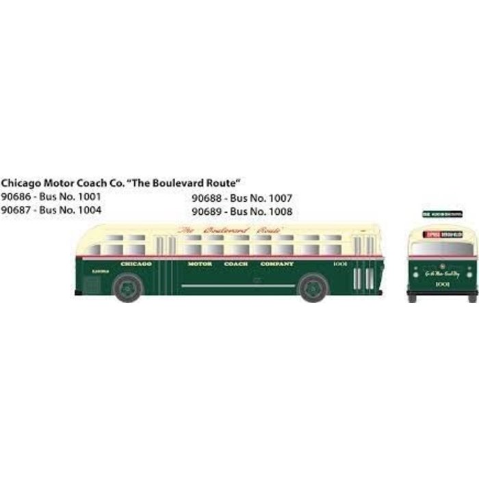 N Motor Coach Chicago "Boulevard Route" #1007