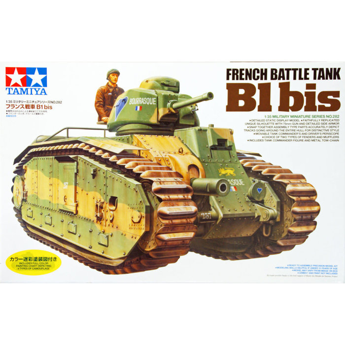 French Battle Tank Char B1 bis 1/35