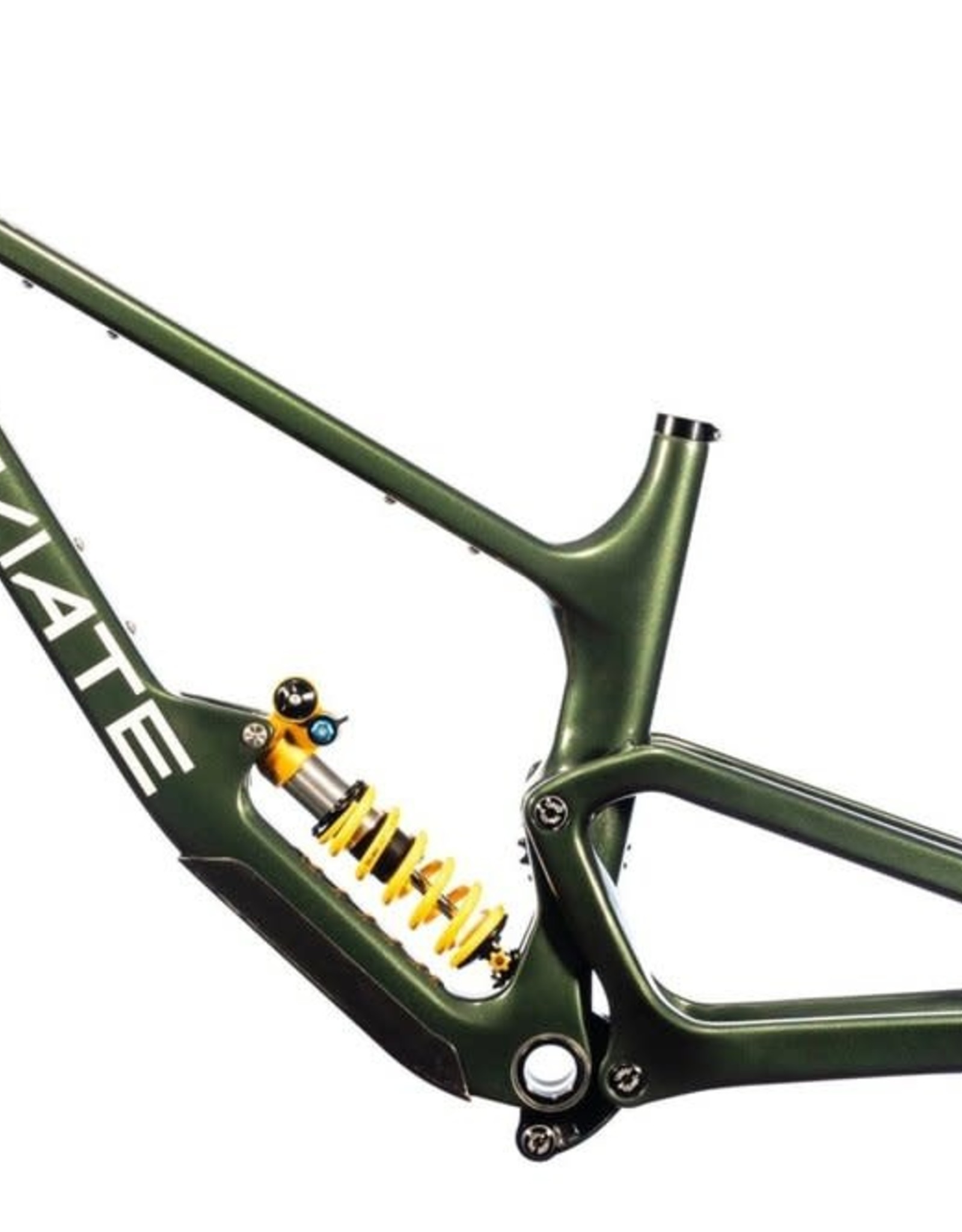 Deviate Cycles Claymore 165 frame, no shock, Green MD