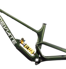 Deviate Cycles Claymore 165 frame, no shock, Green MD