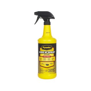 Pyranha Wipe N' Spray 1Qt Yellow
