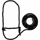 Poly Rope Cattle Halter Black