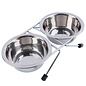 Double Stainless Cat Bowl 16oz