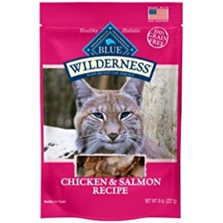 BB Wild Cat Treat Chicken & Salmon 2oz