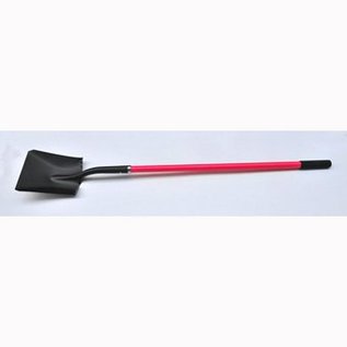 Red Handled Square Shovel