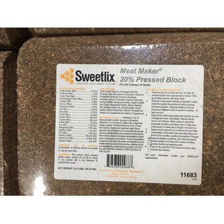 Goat Meat Maker 20% Protein Block