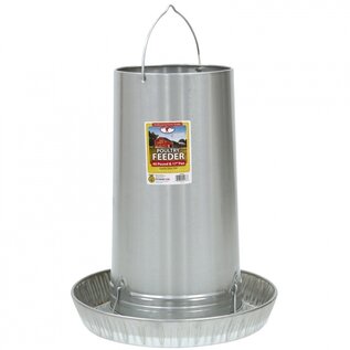 Poultry Feeder 40 lbs, 17in pan