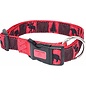 Dog Collar 18-26" Red (Moose, Bear, Tree)