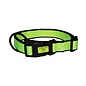 Dog Collar 18-26" Neon Green & Black
