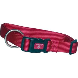 Dog Collar 18-26" Raspberry