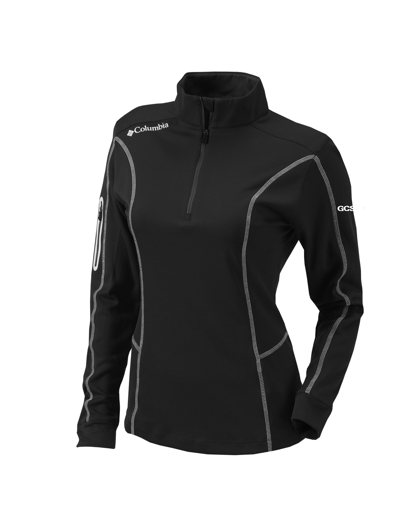 Columbia LADIES Omni-Wick Shotgun 1/4 Zip