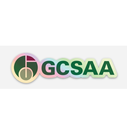 GCSAA Holographic Sticker - Full Logo