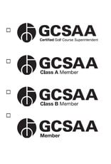 GCSAA Business Cards