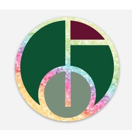 GCSAA Glitter Stickers - Icon