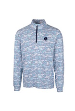 Cutter & Buck C&B Traverse Camo 1/4 Zip - Medium