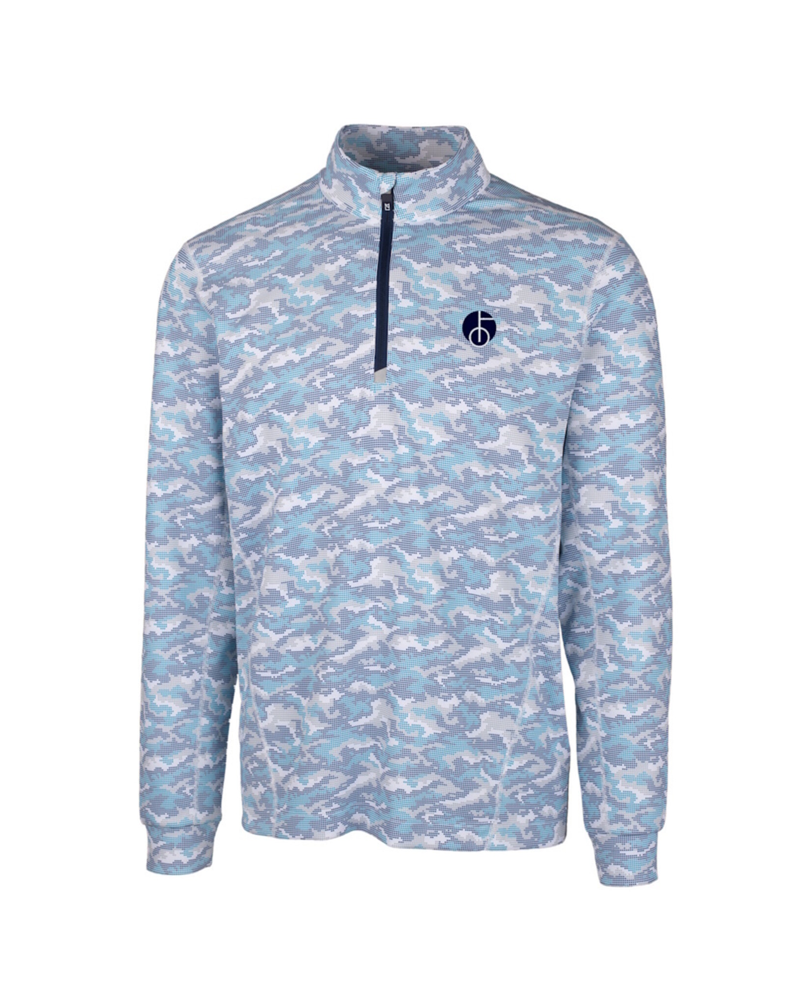 Cutter & Buck C&B Traverse Camo 1/4 Zip - Medium