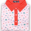 Inward Half IH Wave Performance Polo