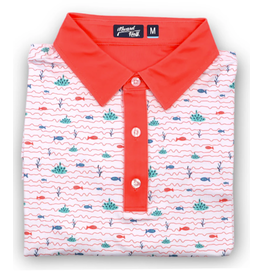 Inward Half IH Wave Performance Polo