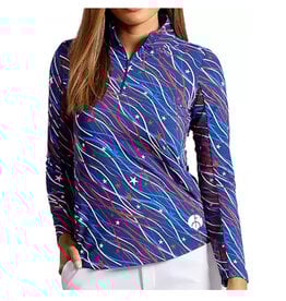 IBKUL IBKUL Patriotic 1/4 Zip