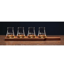Sterling Cut Glass Sterling Whiskey Tasting Set (5 PC)