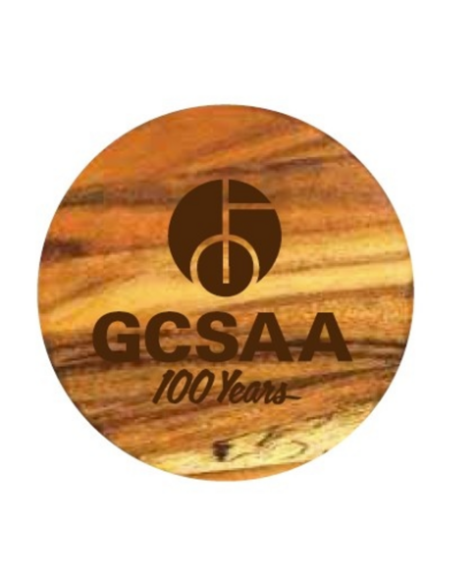 Acacia Wood Round Coaster Set