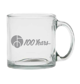 Glass Coffee Mug 13 oz.
