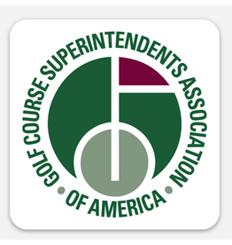 GCSAA Square Sticker - Legacy