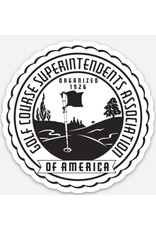 GCSAA Sticker - Retro