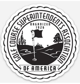 GCSAA Sticker - Retro