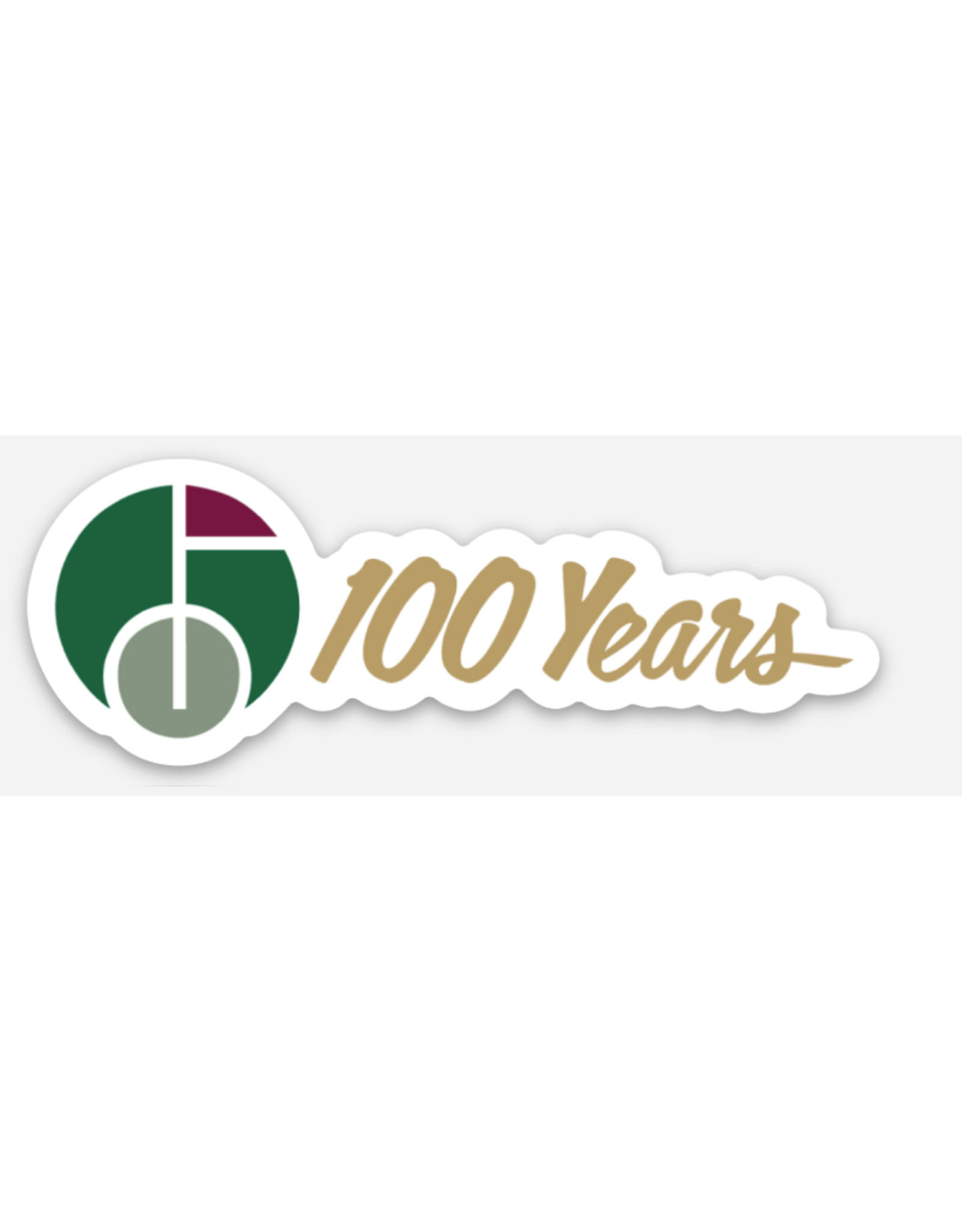 GCSAA 100 Year Magnet - Icon