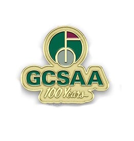 GCSAA 100 Year Lapel Pin - Stacked