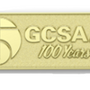 GCSAA 100 Year Lapel Pin - Words