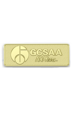 GCSAA 100 Year Lapel Pin - Words