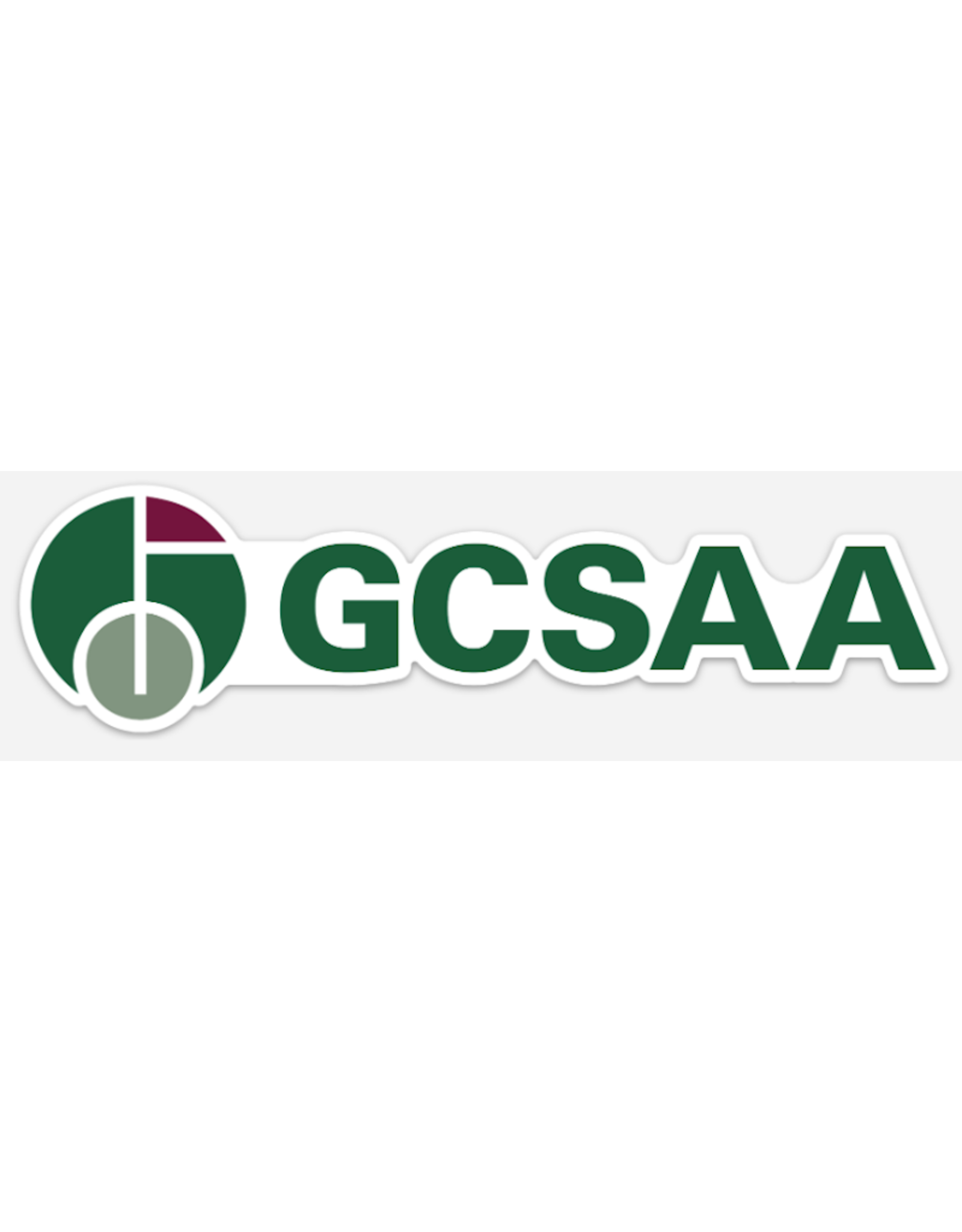 GCSAA Bumper Sticker