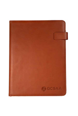 Leeman Tuscany Tech Padfolio - Tan