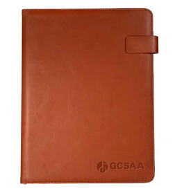 Leeman Tuscany Tech Padfolio - Tan